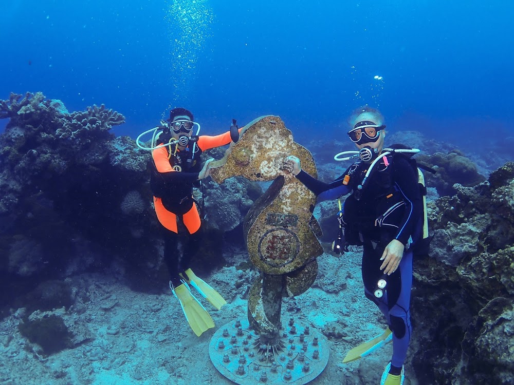 Green Island Underwater postbox